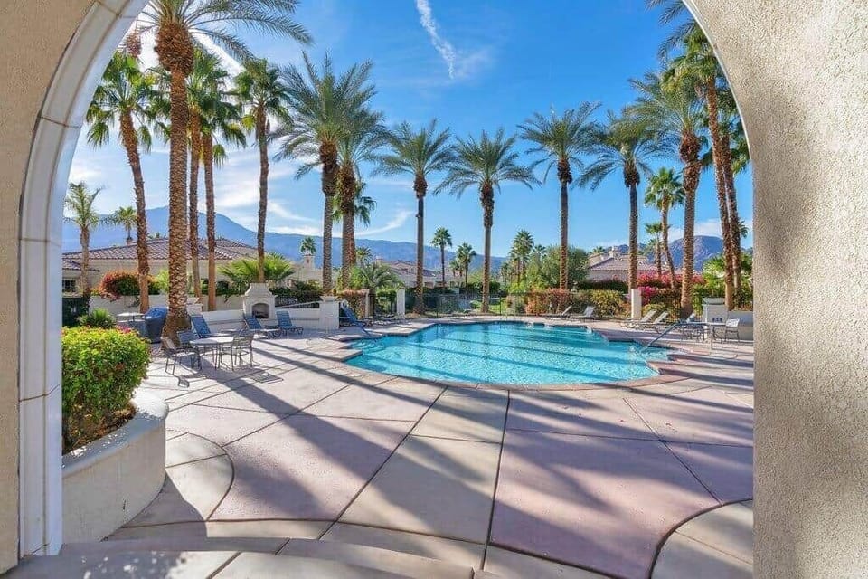 Sunny and pleasant, La Quinta features pool weather year-round