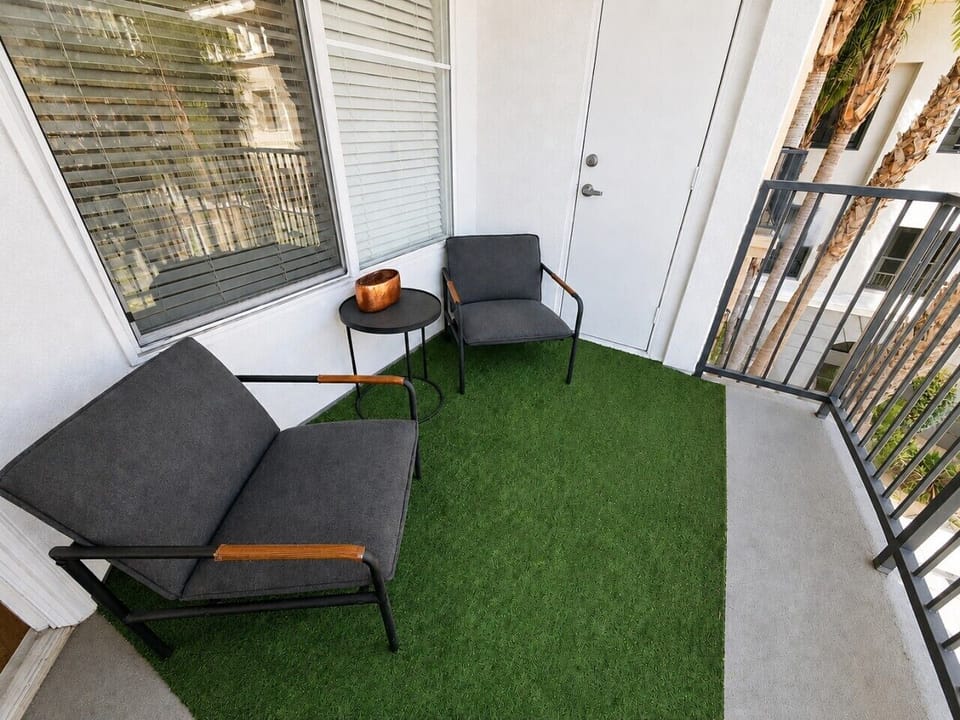 Private balcony