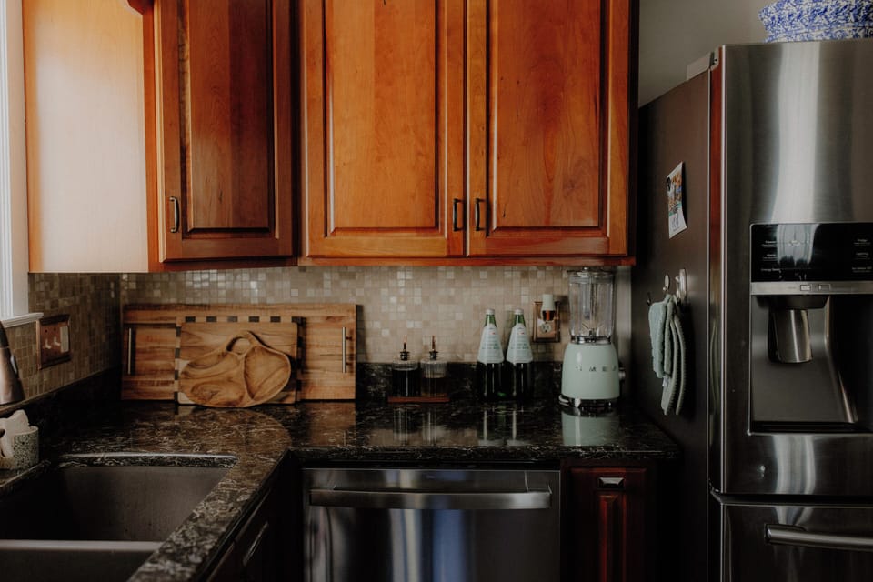 Kitchen comes fully equipped
