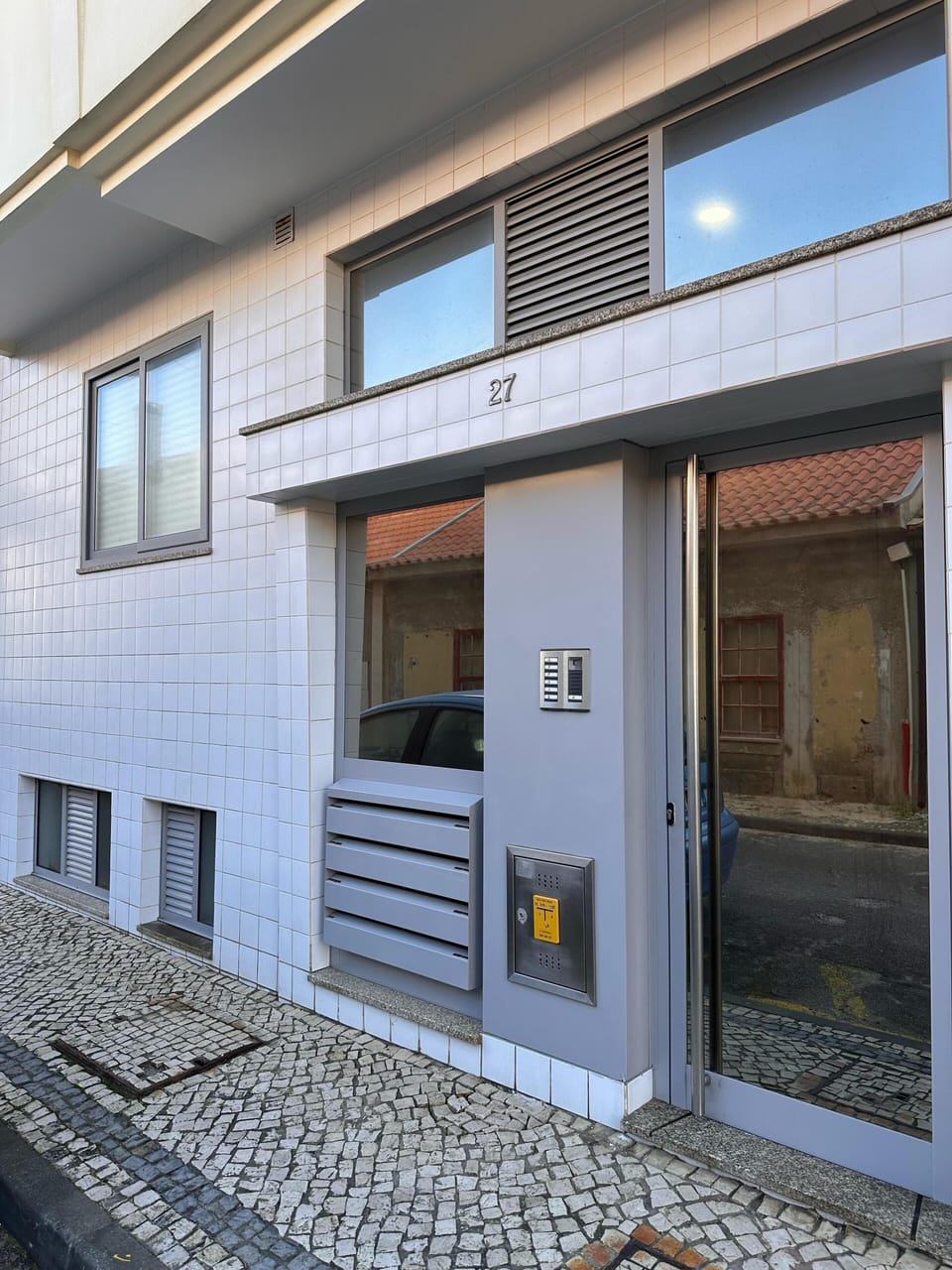 entrada do prédio