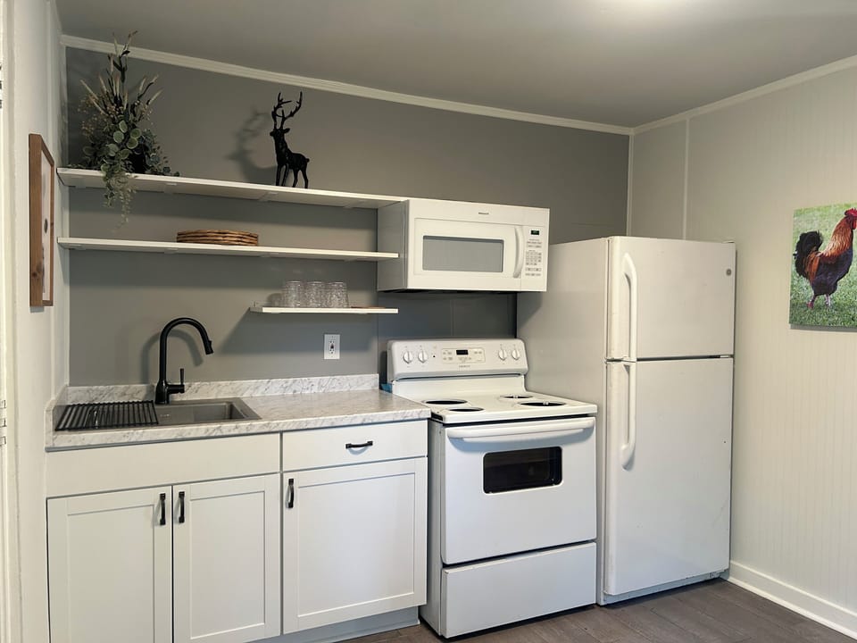 Functional kitchen perfect for family stays