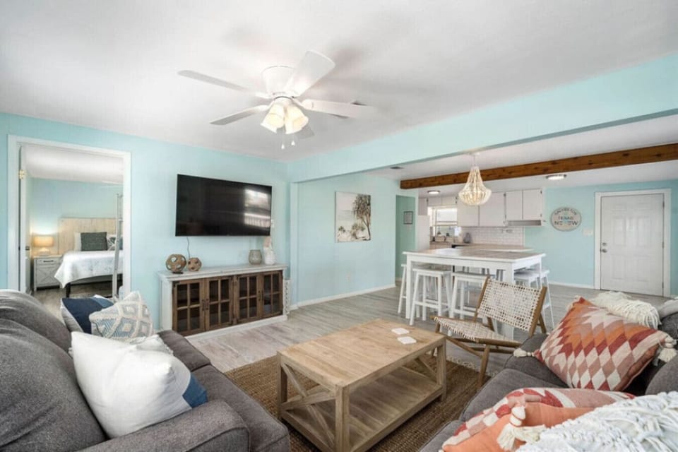 This is the main living room area of the home