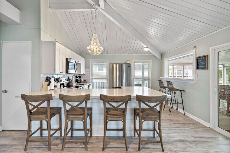 Whip up delicious meals in this charming kitchen