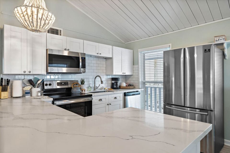 Another angle of the kitchen