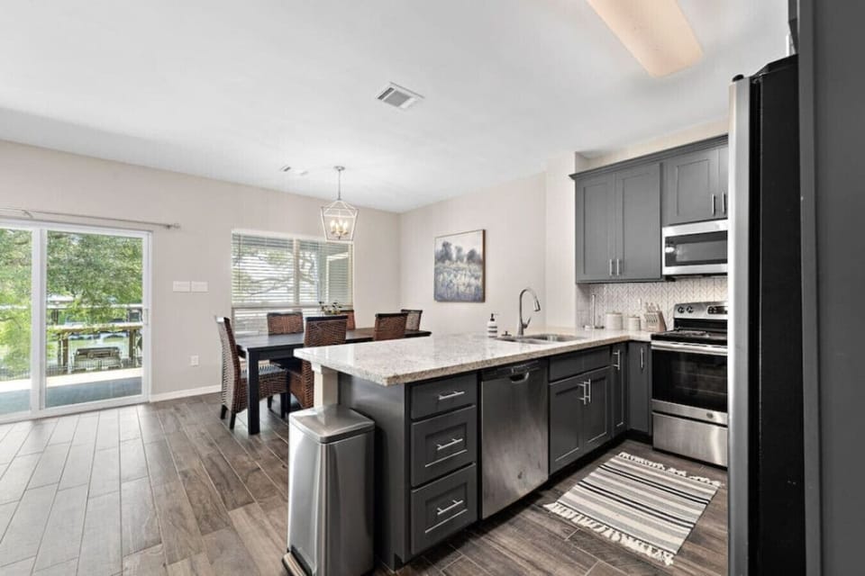 Another angle of the kitchen
