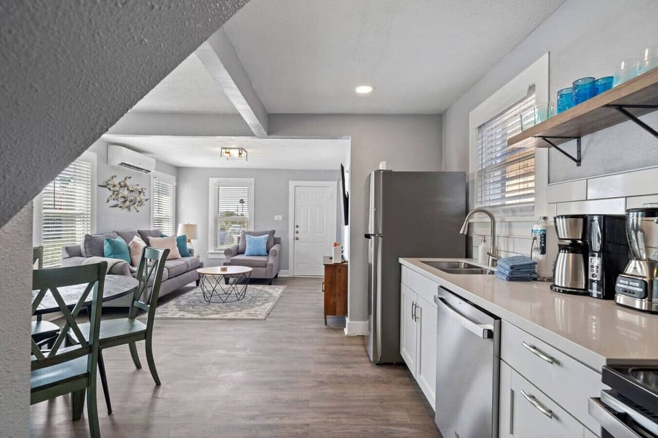 Whip up delicious meals in this charming kitchen