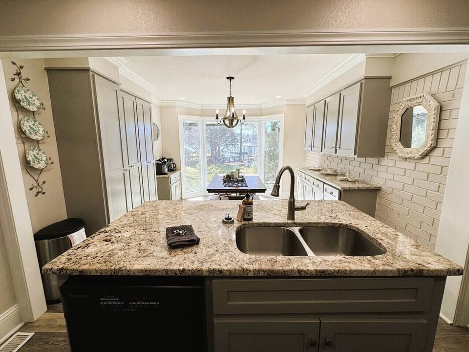 Kitchen with a view