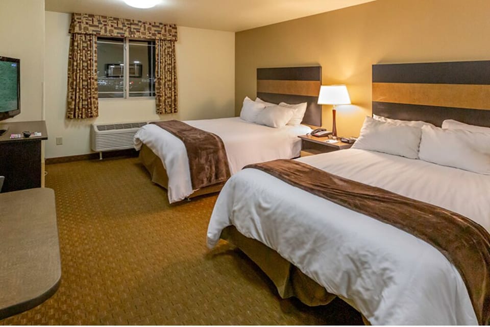 Relax in a spacious double room made for restful nights.