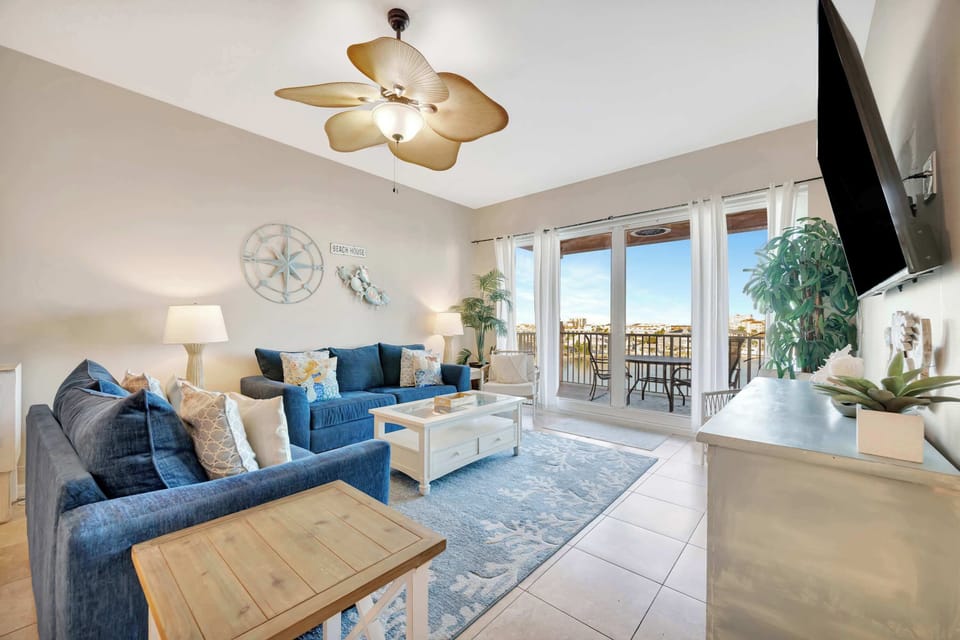 Movie night or harbor views? You choose!