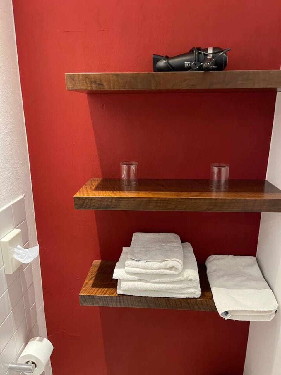 Modern Bathroom with Shower and Toilet