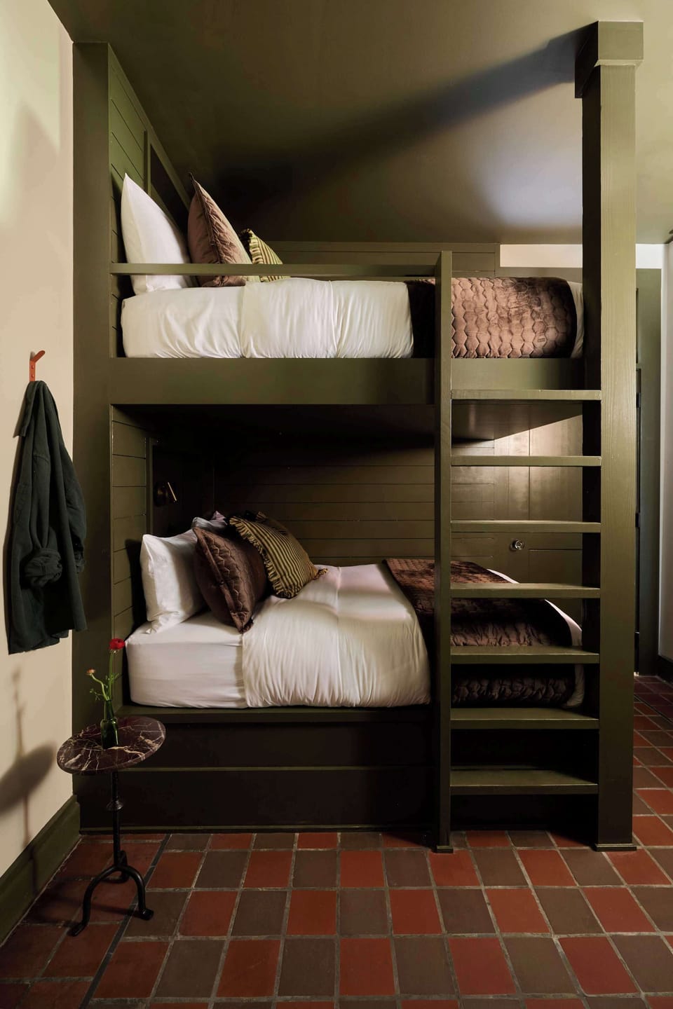 Pool Level & Access | 2 Queen Bunk Beds ( Ensuite jack and jill bathroom) shared with Bedroom 2