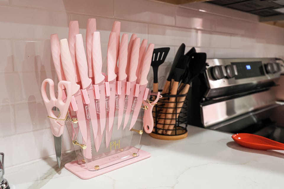 Your home kitchen away from home, fully equipped.

