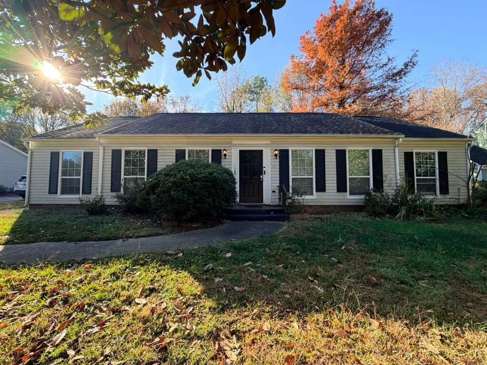 Beautifully maintained exterior with a clean walkway, fresh landscaping, and a welcoming entrance that instantly makes guests feel at home.