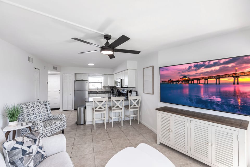 Kitchen and Living Room
