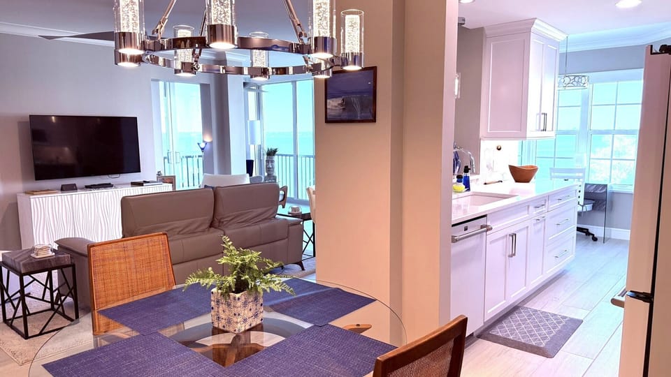 Dining room adjoins to kitchen and living room