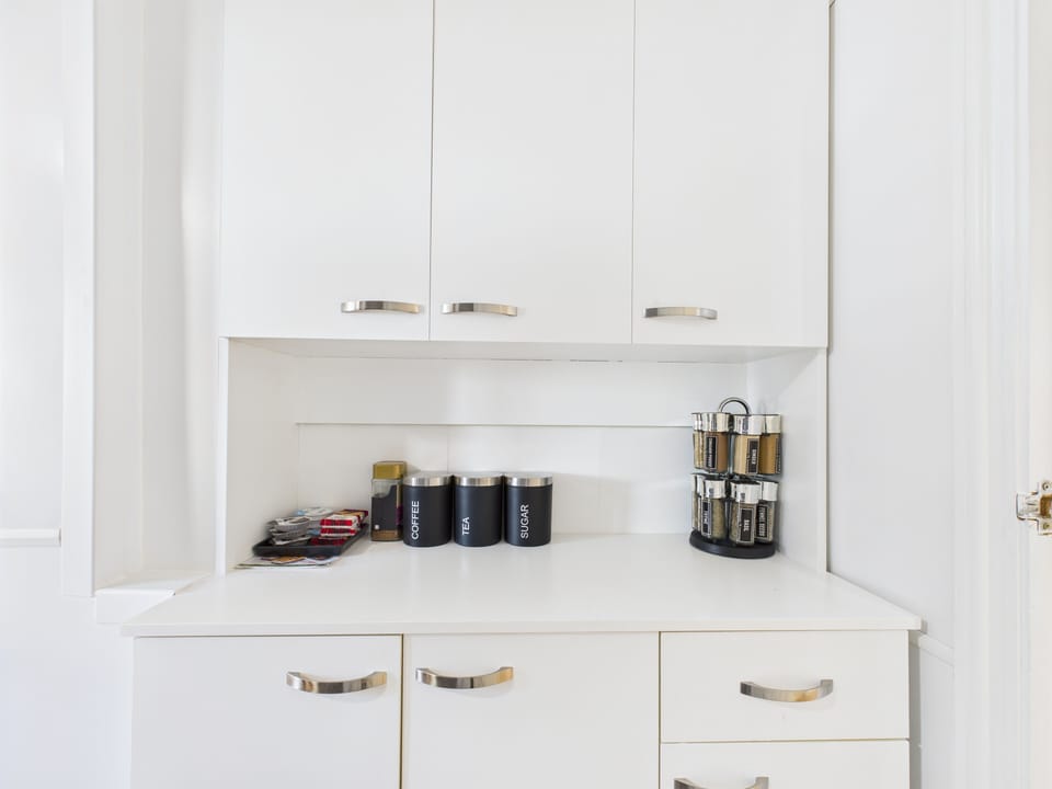 Well-stocked kitchen kitchen for easy meal prep