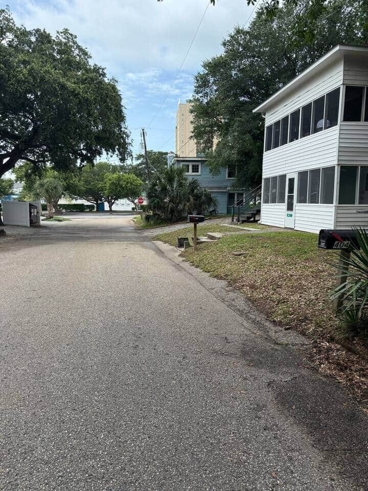 Very quiet street and short walk to beach 
