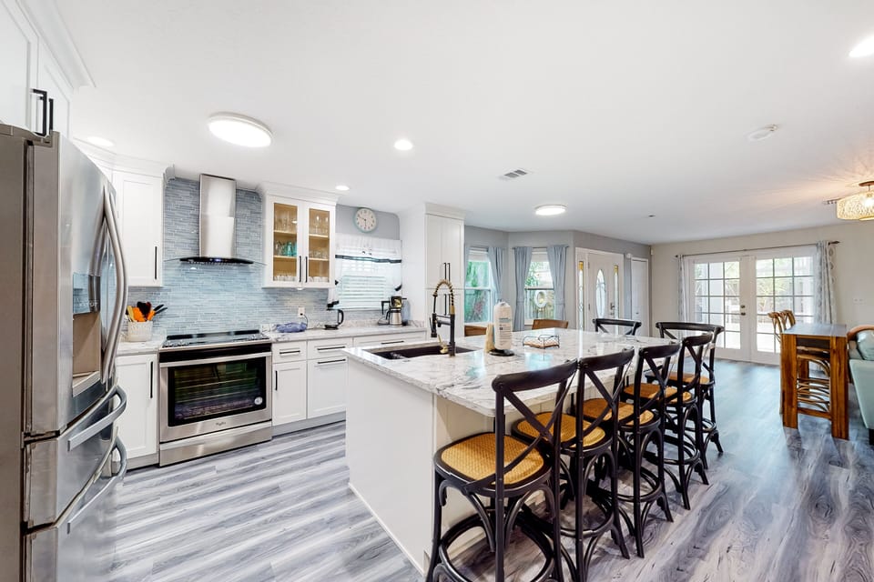 Fully equipped kitchen with everything you need!