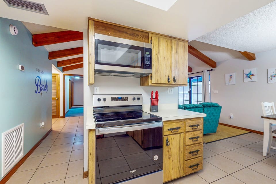 Fully equipped kitchen with everything you need!