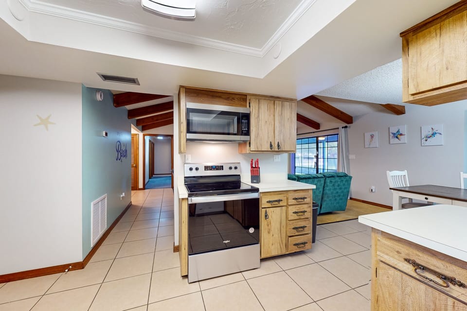 Open layout kitchen