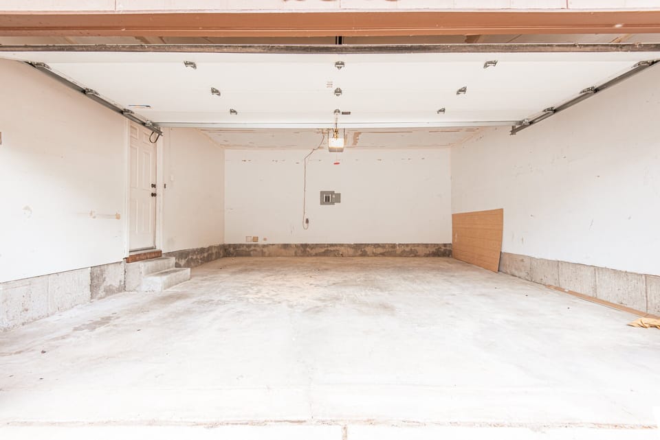 Garage parking available for guest convenience and vehicle protection.