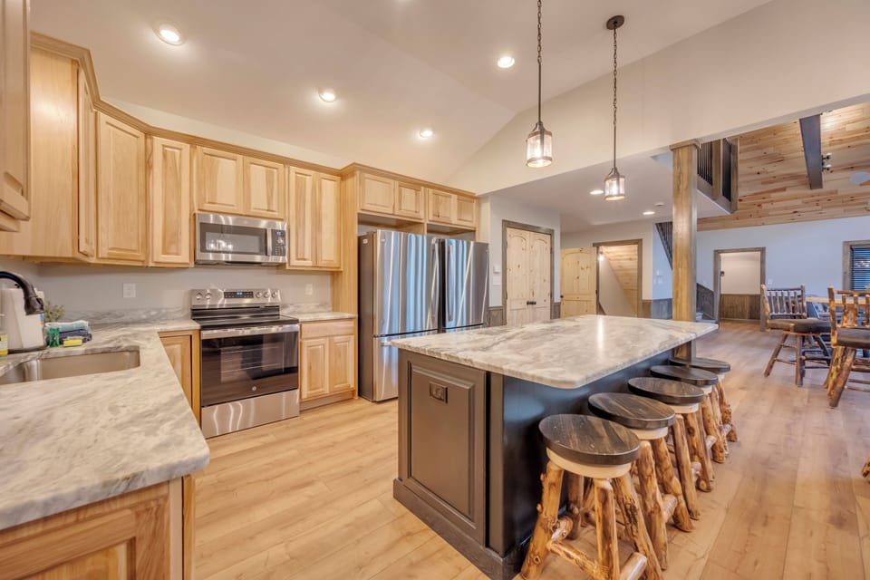 Cook up a storm in the Modern Kitchen.