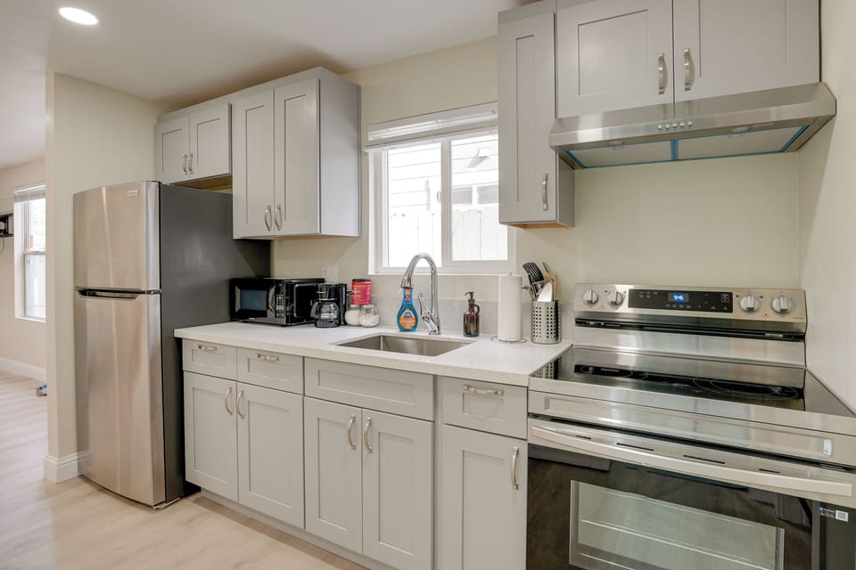 Kitchenette | Drip Coffee Maker | Cooking Basics | 1st-Floor Unit