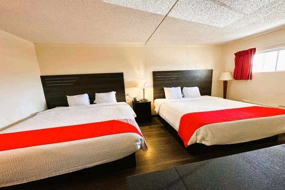 Bedroom. Interior and views may vary based on location and availability