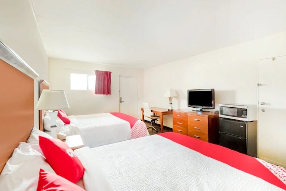 Bedroom. Interior and views may vary based on location and availability