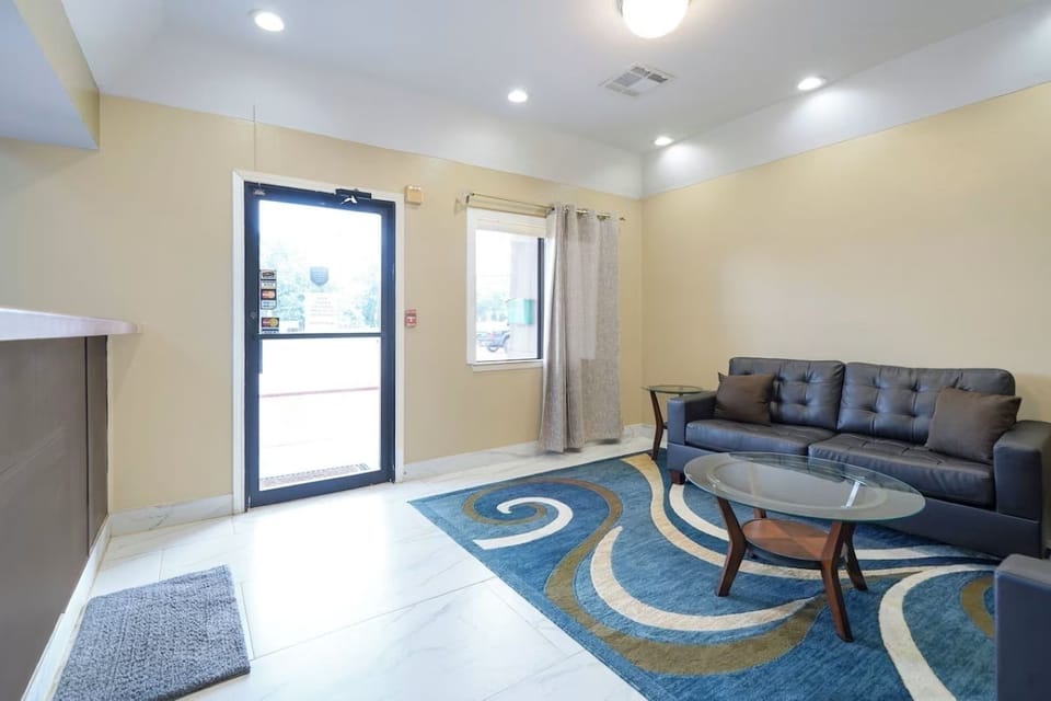 Step inside to a clean, airy space to settle in.