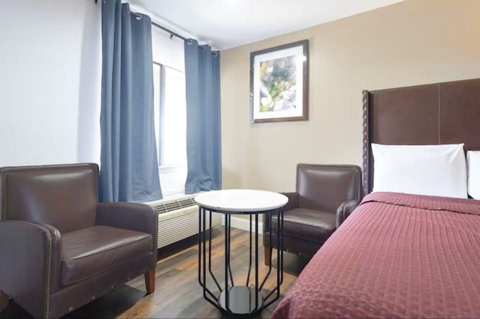 Relax by the window in a quiet seating nook.
