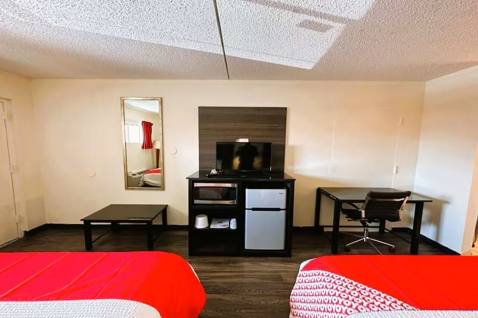 Bedroom. Interior and views may vary based on location and availability