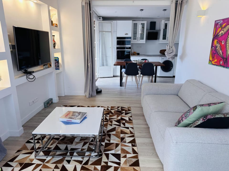 The living room