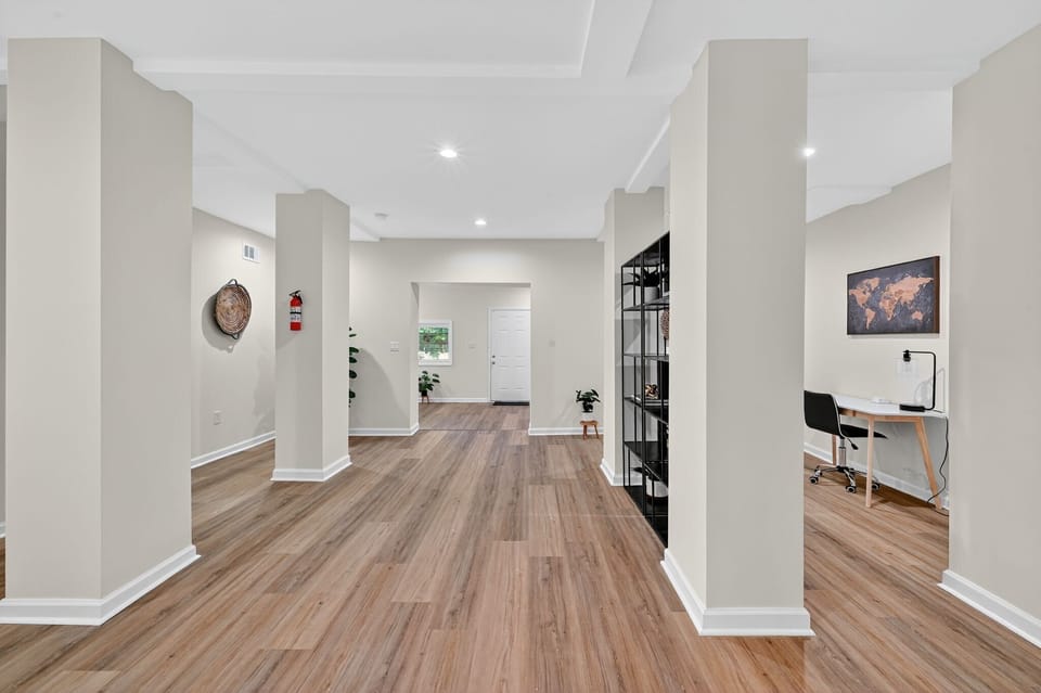 Floor, Flooring, Indoors, Art, Painting