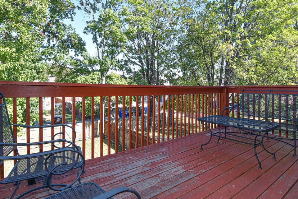 Deck Oasis: Unwind on the spacious deck, surrounded by lush greenery and fresh air!