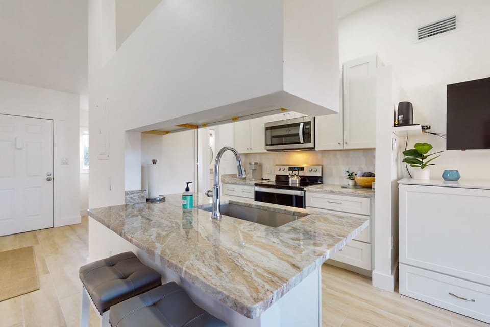 Fully equipped kitchen with everything you need!