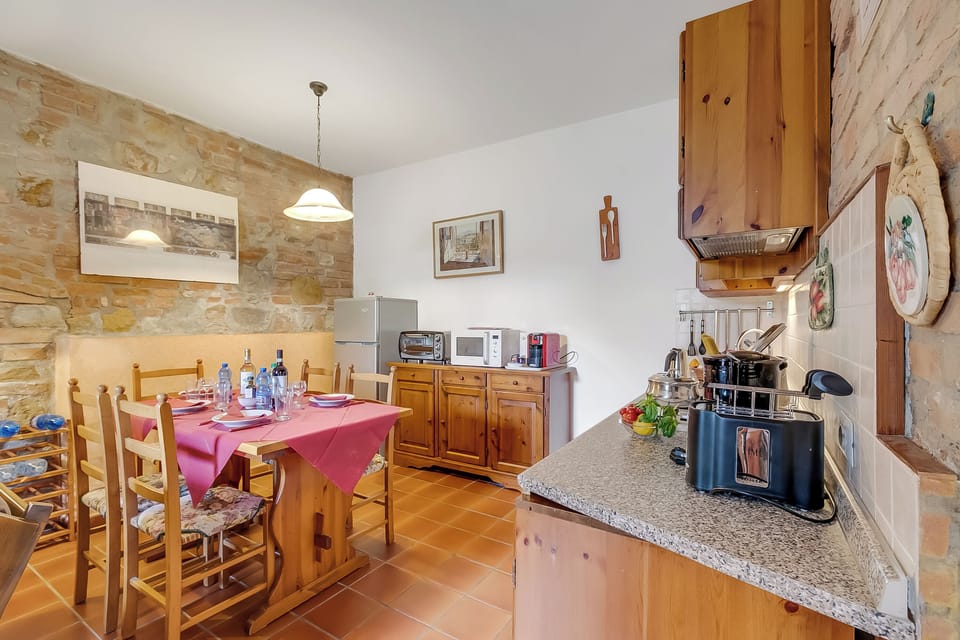 Kitchen and dining area