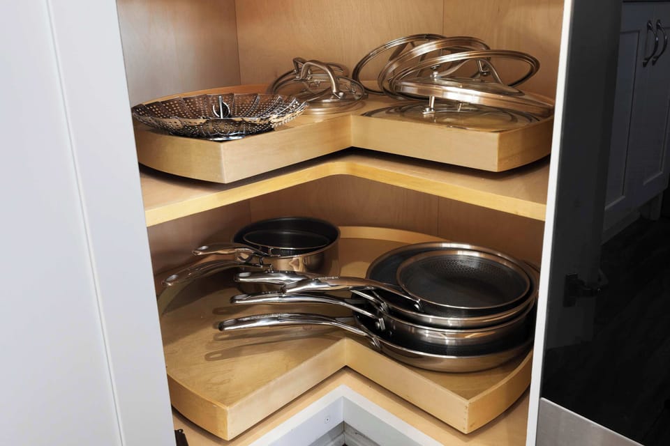 Everything you need to cook and enjoy meals at home.