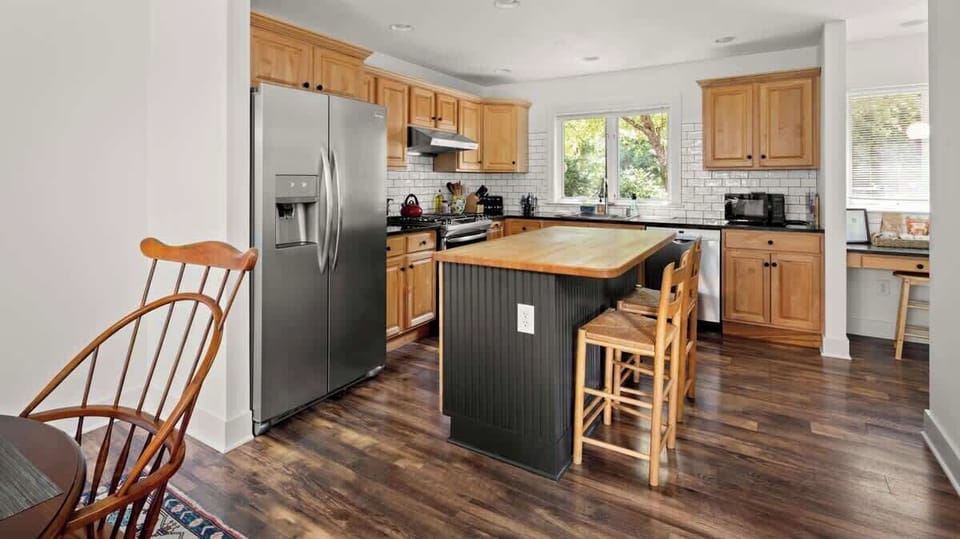 Fully equipped kitchen!