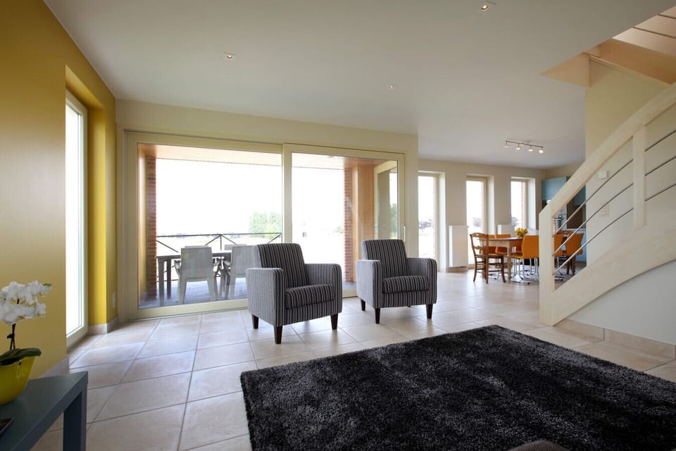 Living room with seating area