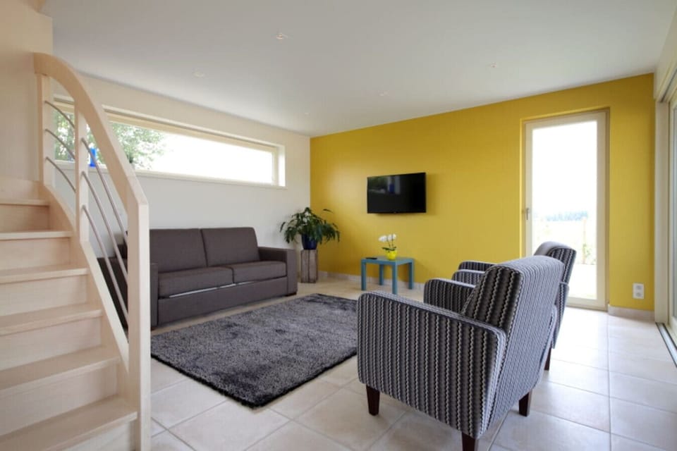 Living room with seating area