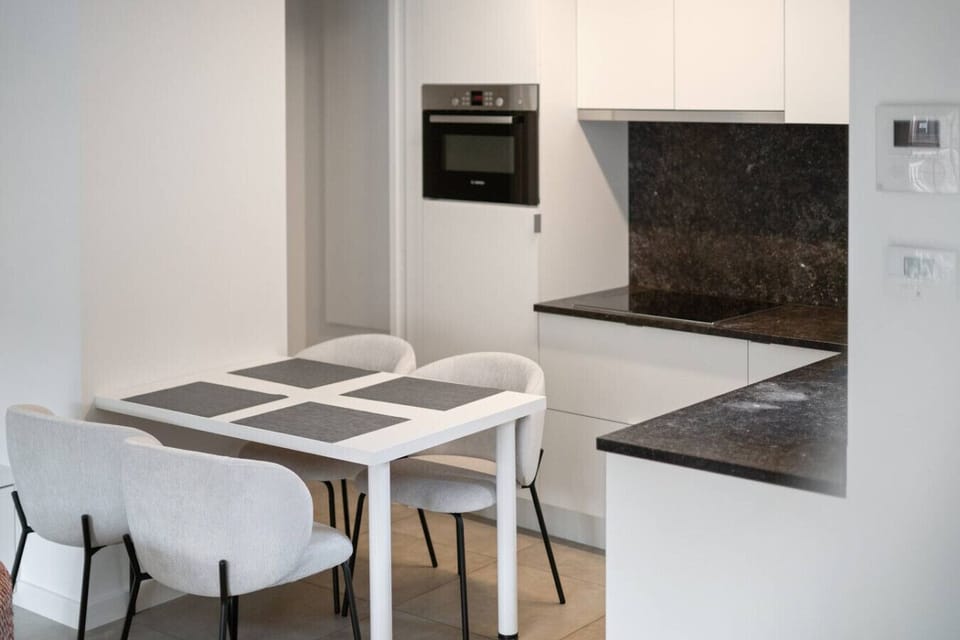 Kitchen utilities and dinner table