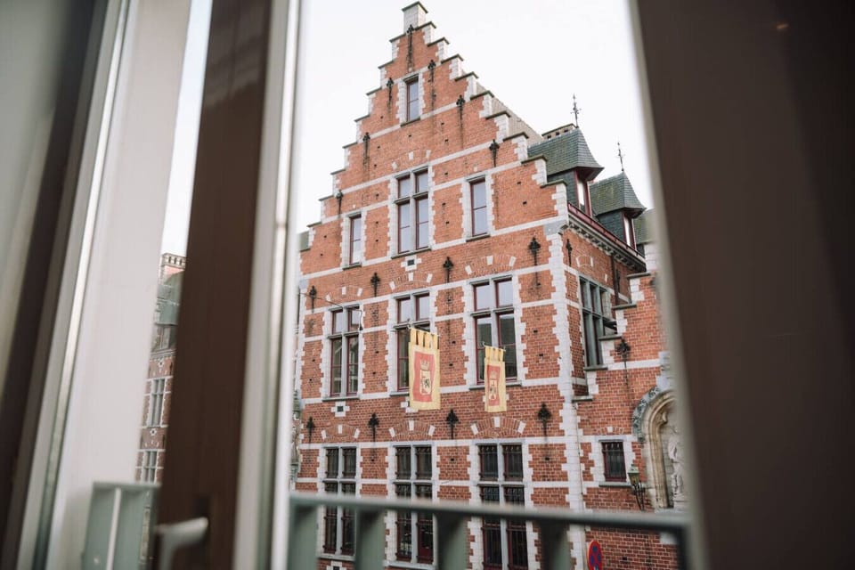 View outside of the rooms