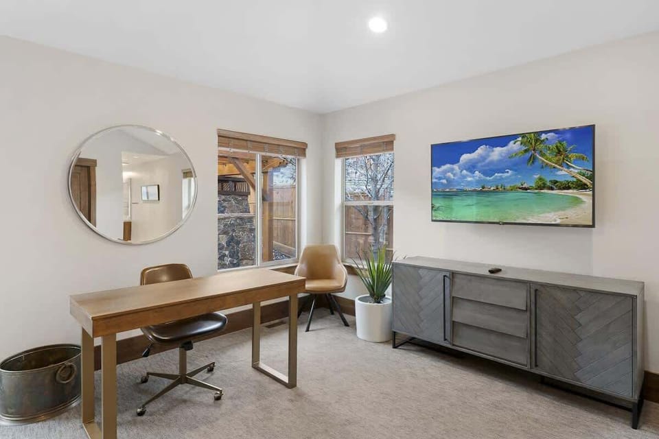 Work from home in the Master Bedroom