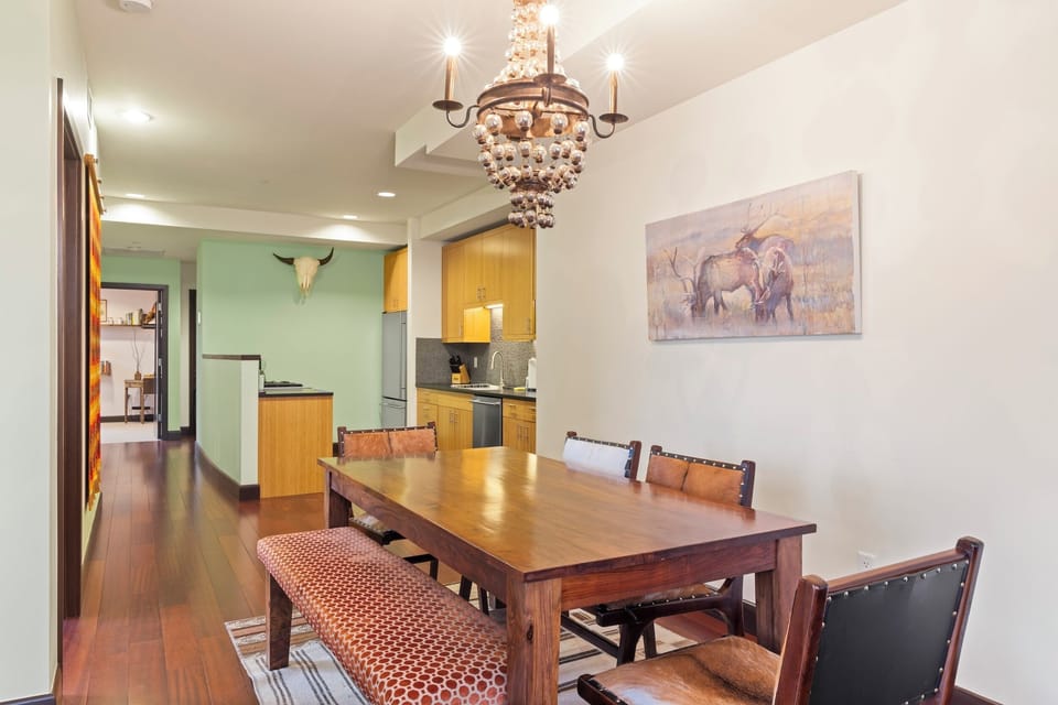 Dining Area and Kitchen
