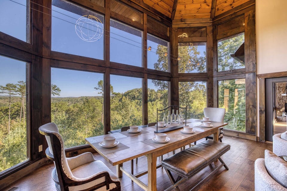 Dining with a view!