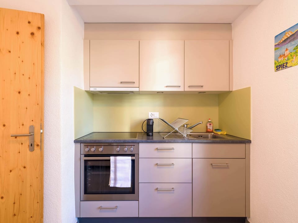 Compact kitchen with everything needed for your stay
