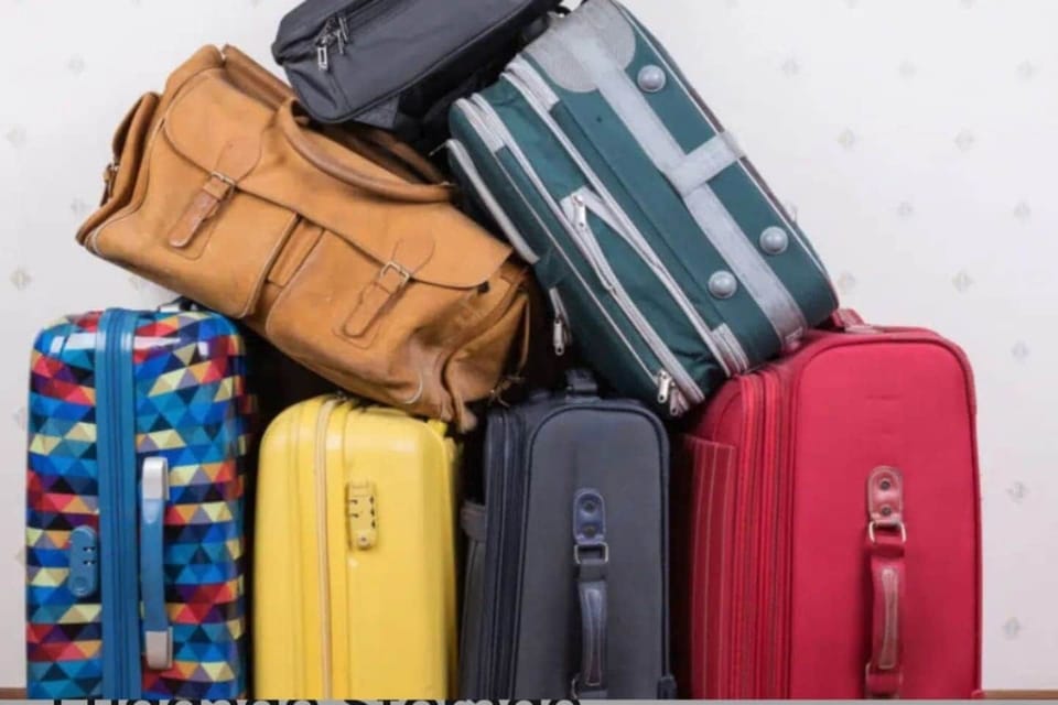 luggage storage available. very easy. same building. 