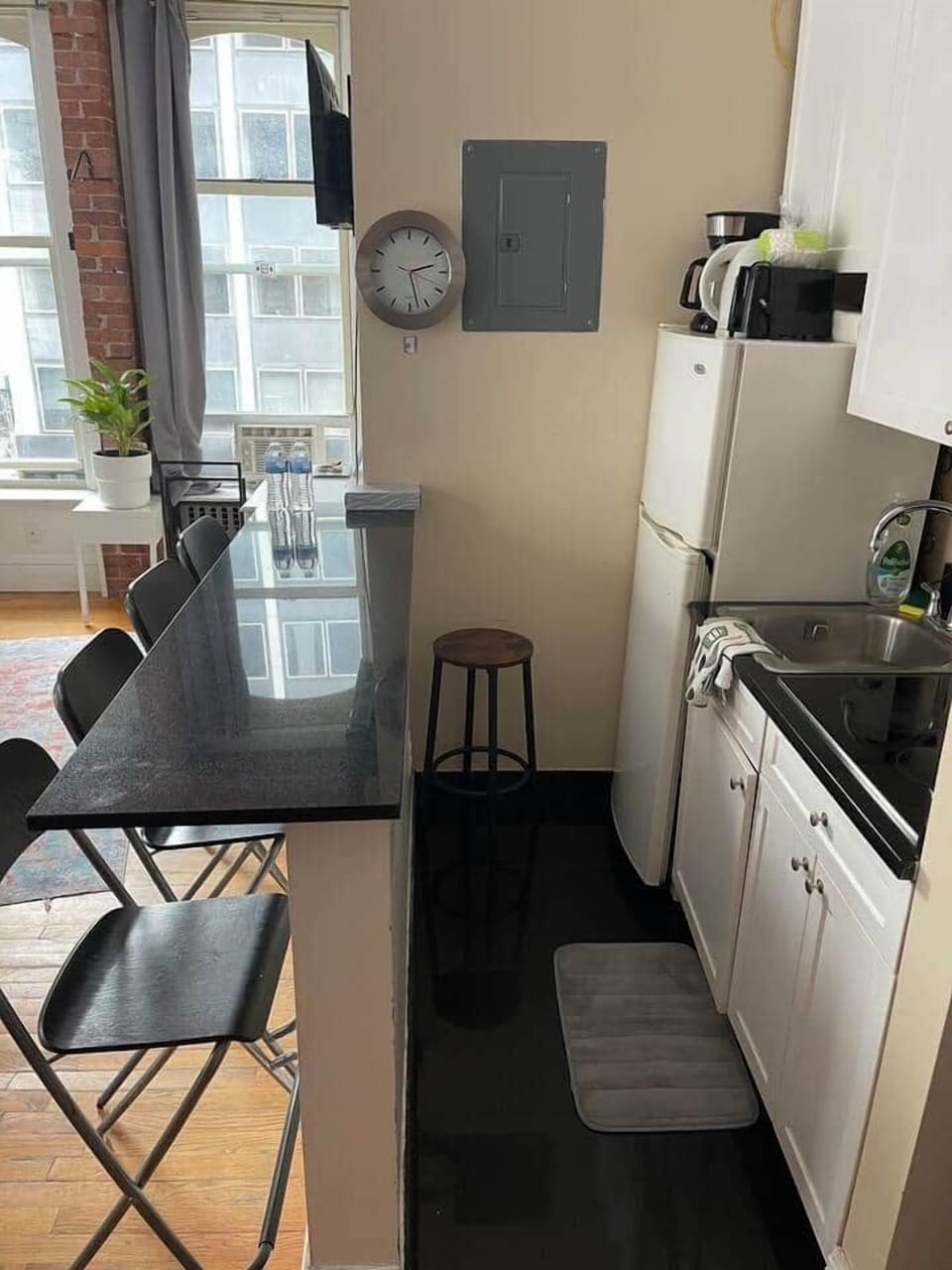 Basic kitchen. 