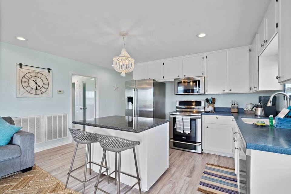 Whip up delicious meals in this charming kitchen